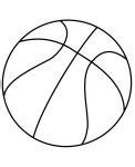 ball  basketball coloring page topcoloringpagesnet