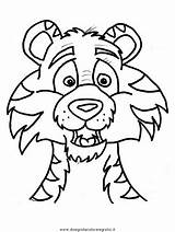 Tigre Animali Condividi 2258 Colorare sketch template