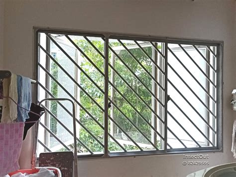 windows  grills  insectout magnetic insect screen