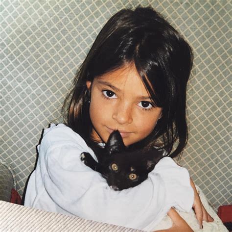 can you guess which sizzling stunner this little cutie