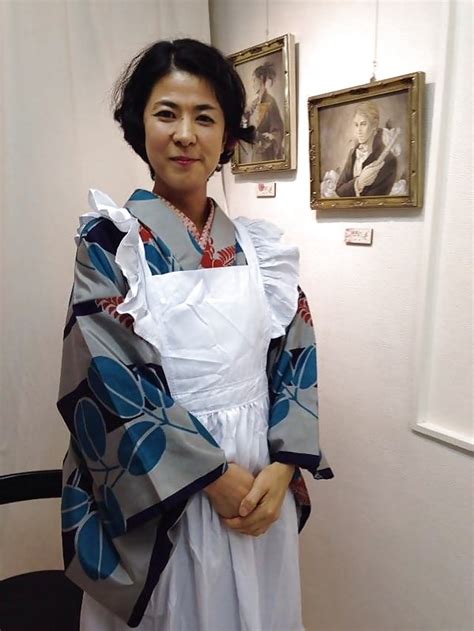 Japanese Kimono Mature Photo 2 6