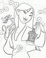 Mulan Coloring Pages Disney Para Colorear Kids Dibujos Princess Colouring Drawing Printables Logan Online Friends Printable Prints Drawings Animation Movies sketch template