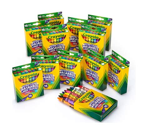 washable crayons  packs   count crayolacom crayola
