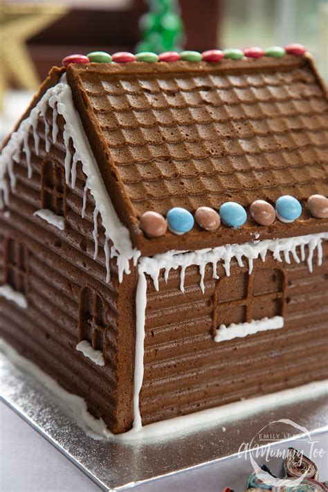 easy super detailed gingerbread house  mummy
