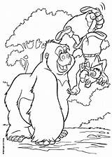 Tarzan Coloriage Chipmunks Alvin Coloriages Envers Kerchak Apprendra ça Tête Bojanke Meilleur Quincy Porter Professeur Archimedes Colorare Danieguto sketch template