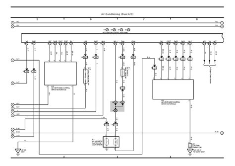 wiringdiagrams air conditioning dual ac wiring diagram  toyota land cruiser