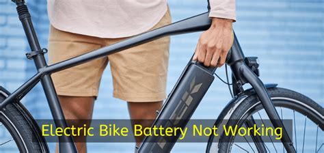 electric bike battery  working   fix