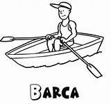 Remos Barca Bote Remo Deporte Imprimir Ocio sketch template