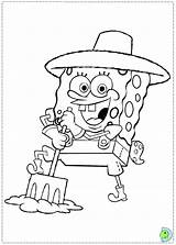 Coloring Sponge Pages Sea Template sketch template