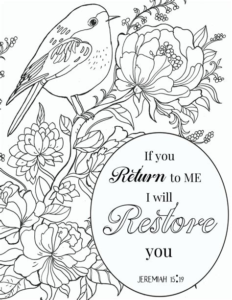 kids bible verse coloring pages