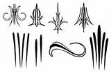 Pinstripe Clipart Vector Pinstriping Designs Lettering Cliparts Painted Nail Clipground Corp Xcaliber Supplies Vectorified sketch template