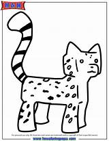 Coloring Ocelot Minecraft Pages Cat Designlooter Popular 17kb sketch template