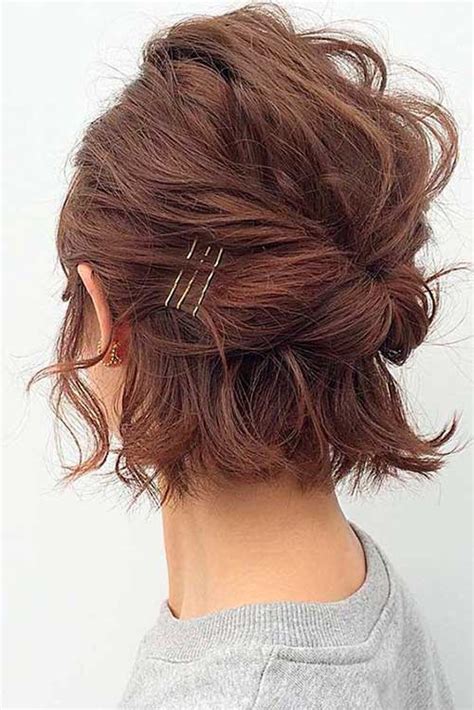 Superb Short Hair Updos You Will Love Short Hairstyles