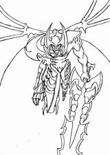 Aatrox sketch template