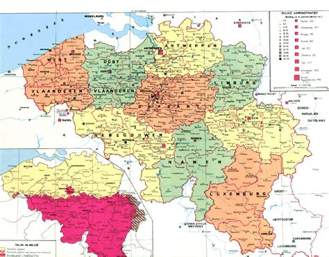 administrative map  belgium belgium administrative map vidianicom maps   countries