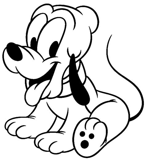 pluto coloring pages coloring pages