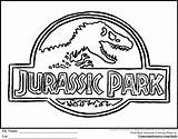 Jurassic Park Coloring Pages Printable Lego Printables Dinosaur Logo Colouring Print Ausmalbilder Rex Colour Indominus Color Kids Ausdrucken Clipart Dino sketch template