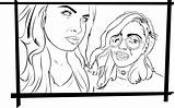 Feminist Coloring Pages Getcolorings Teen Who Has sketch template