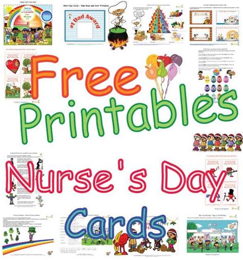 nurses day cards  printable printable  templates
