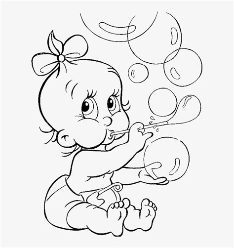 transparent baby coloring pages baby sister coloring page