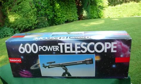 tasco  power telescope black   picclick uk