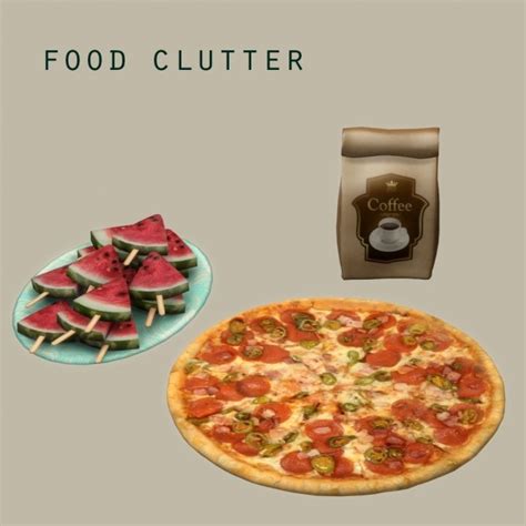 food clutter  leo sims sims  updates