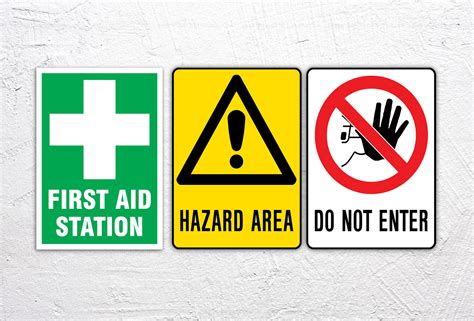 health safety signs  visual imaging blog