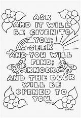 Coloring Pages Verse Bible Kids Getcolorings sketch template