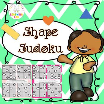 shape sudoku     learning lab teachers pay teachers