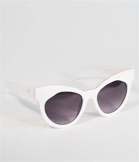 perverse retro style twist white cosmopolitan cat eye sunglasses cat