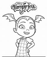 Vampirina Disney sketch template