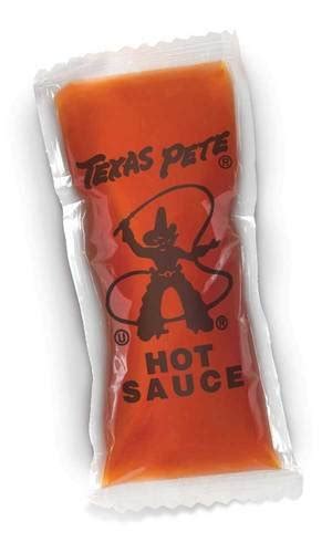 amazoncom texas pete hot sauce packet   pack grocery