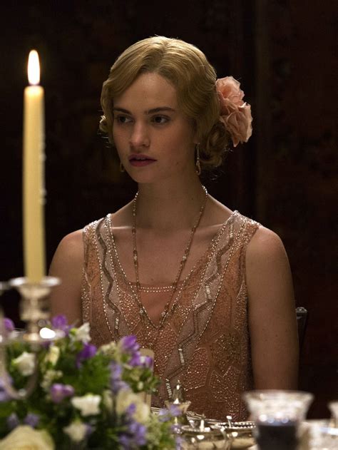 lily james  lady rose mcclare  downton abbey tv series  downton abbey