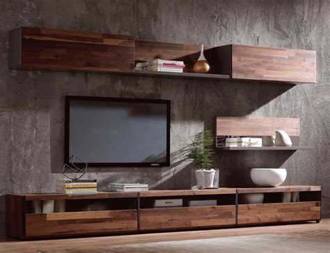 modern simple tv standwalnut wood veneer tv cabinet buy