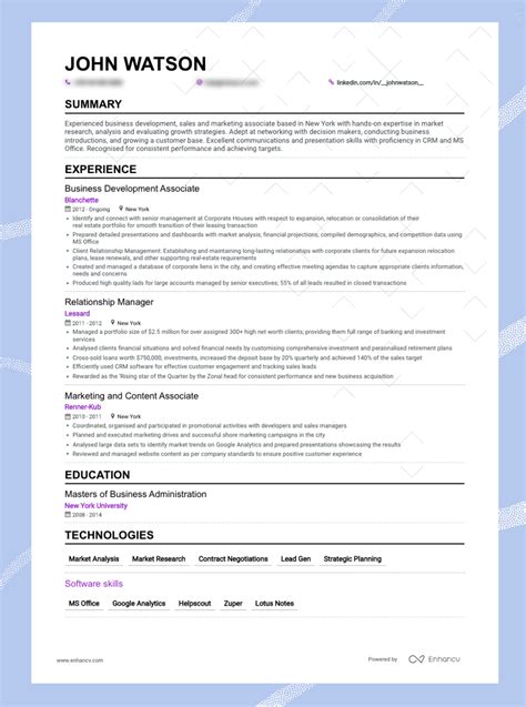 resume formats      examples included