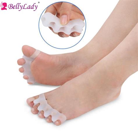 bellylady gel toe separator toe spacers toe stretchers  men