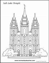 Temple Lds sketch template