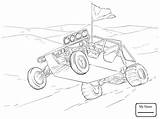 Coloring Pages Snowmobile Printable Vehicle Road Off Getcolorings sketch template