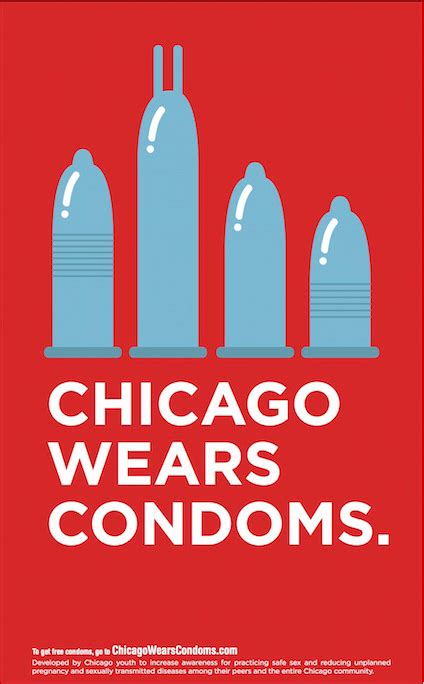 ‘chicago wears condoms campaign launched today on world aids day wgn tv