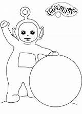 Teletubbies Coloring Pages Coloringpages1001 sketch template