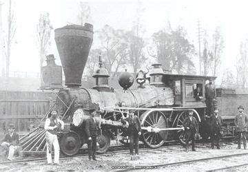 premiere locomotive  vapeur en ontario