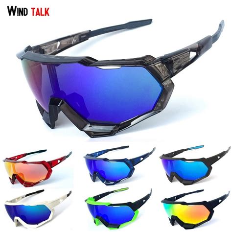 wind talk polarized sports men sunglasses uv400 protection running ski
