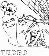 Turbo Coloring Pages Fast Printable sketch template