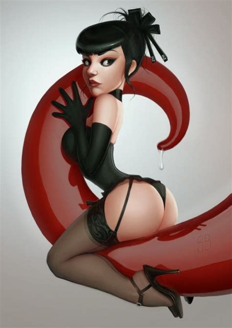 amazing pin up illustrations by serge birault sexy naughty wicked women vandalista