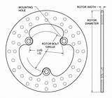 Rotor Wilwood Drilled Rotors sketch template