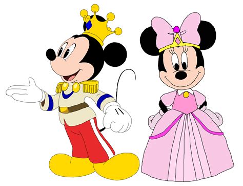 prince mickey  princess minnie minnie rella mickey mouse clubhouse fan art