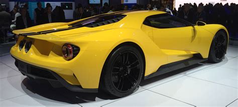 ford gt  yellow  ces karl  cars
