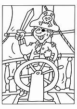 Pirate Kleurplaat Pirata Piraten Pirat Piraat Malvorlage Maternelle Pirates Coloriages Kleurplaten Malvorlagen Colorier Bateau Piratenschatz sketch template