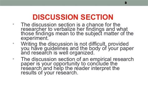 discussion  research  sample study methodology analysis
