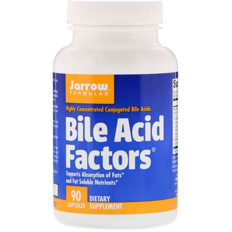 jarrow formulas bile acid factors  kapsul iherb